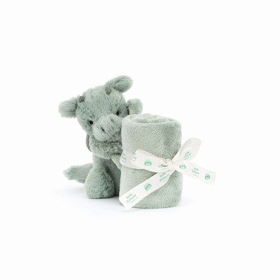 Jellycat Bashful Dragon Soothers USA | 67082FDAJ